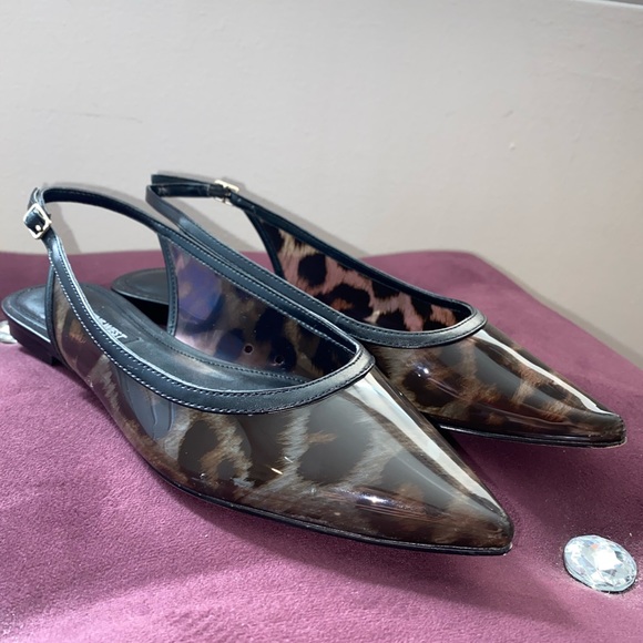 Cheetah Print Nine West Flats - Picture 3 of 8